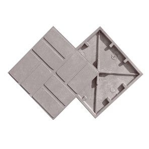 Тротуарная плитка "Садовая" серая, 250х250х20 мм.