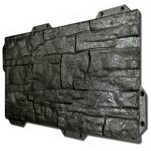 Фасадная панель Hardplast сланец коричневый, 442х220 мм.