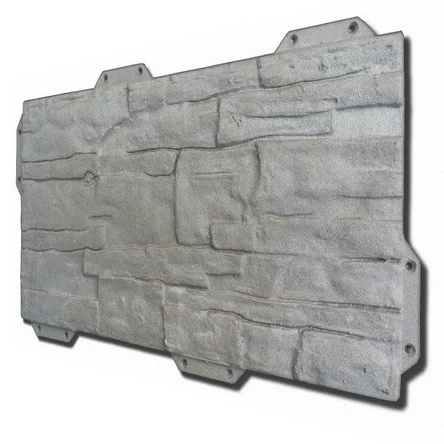 Фасадная панель Hardplast сланец серый, 442х220 мм.